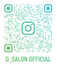 G-salon official instagram QR